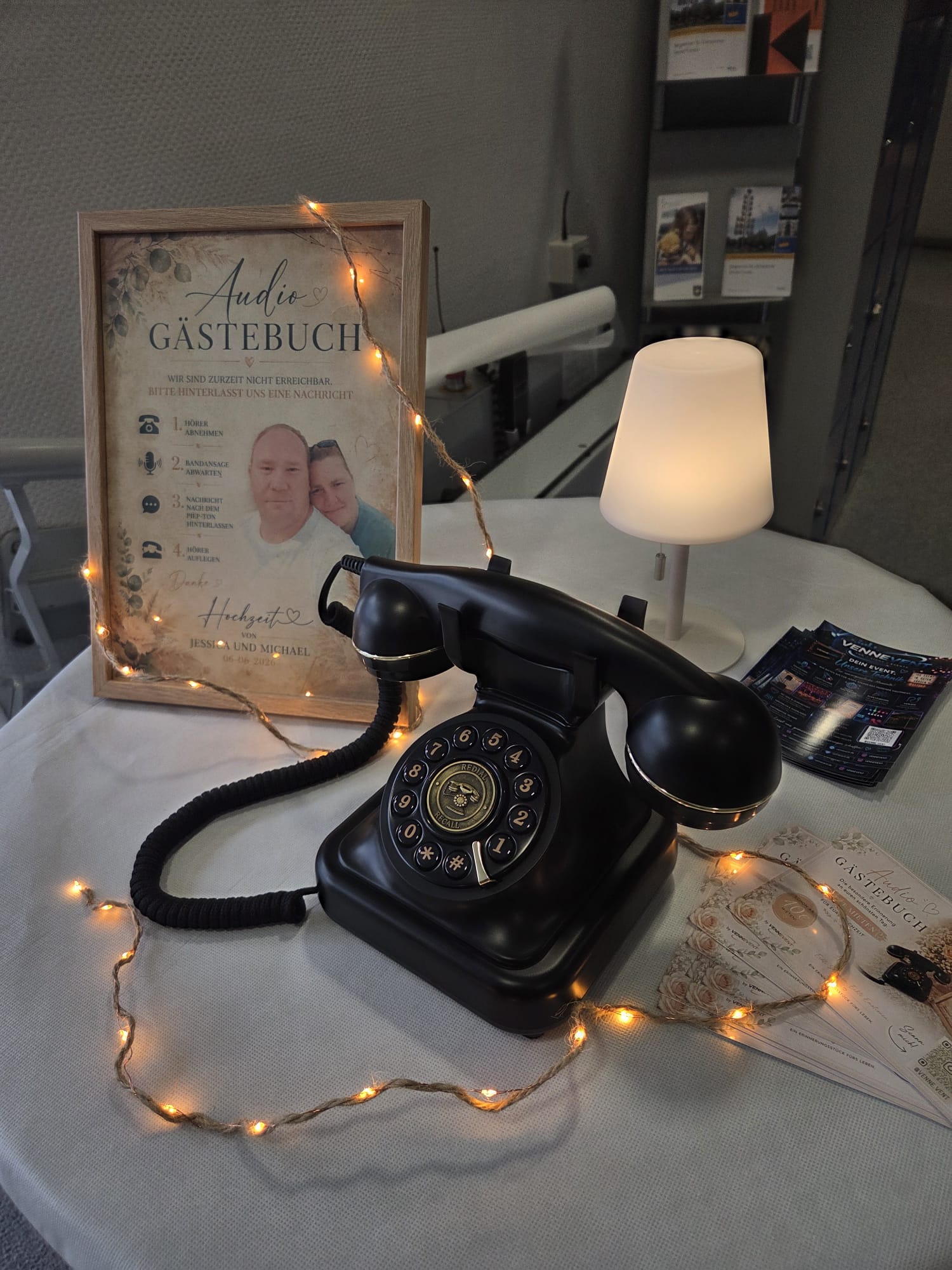 Audio Gästebuch bei einer Hochzeit